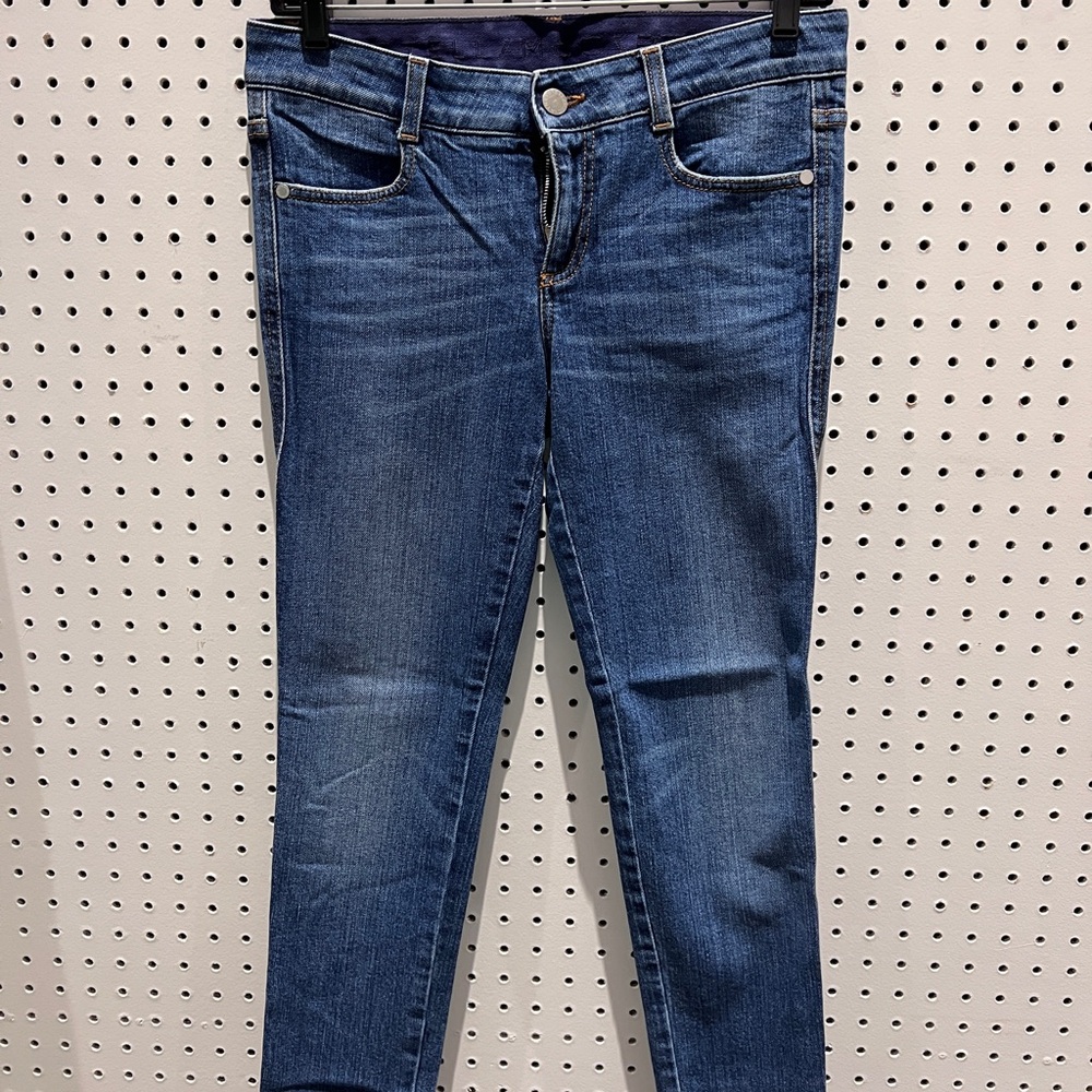 Stella McCartney Dark Blue Skinny Jeans, Size 27